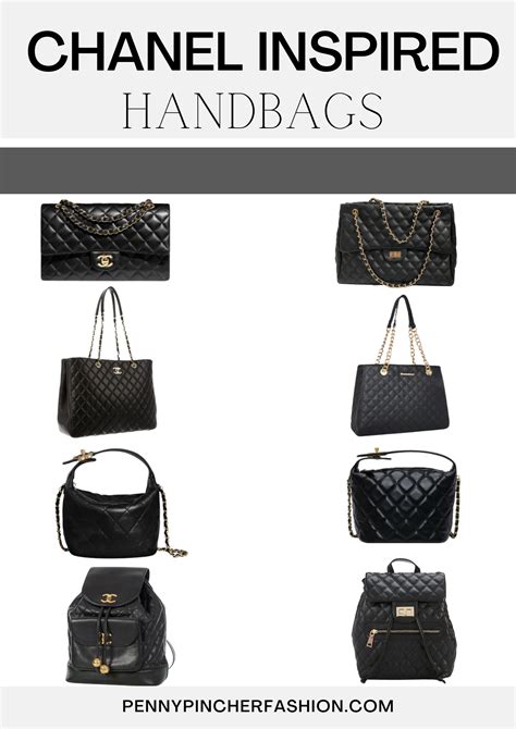 copie borse chanel|Chanel style handbag dupes.